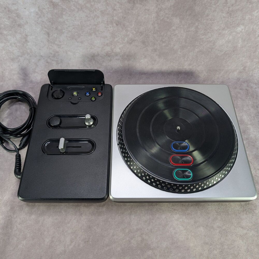 Xbox 360 DJ Hero Wired Turntable Kiosk Demo Store Display Model 61277.809